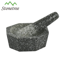 Unique Kitchen Granite Herb/ Spice Mortar And Pestle Set